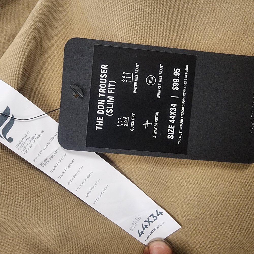 Slim Fit Khaki Chinos